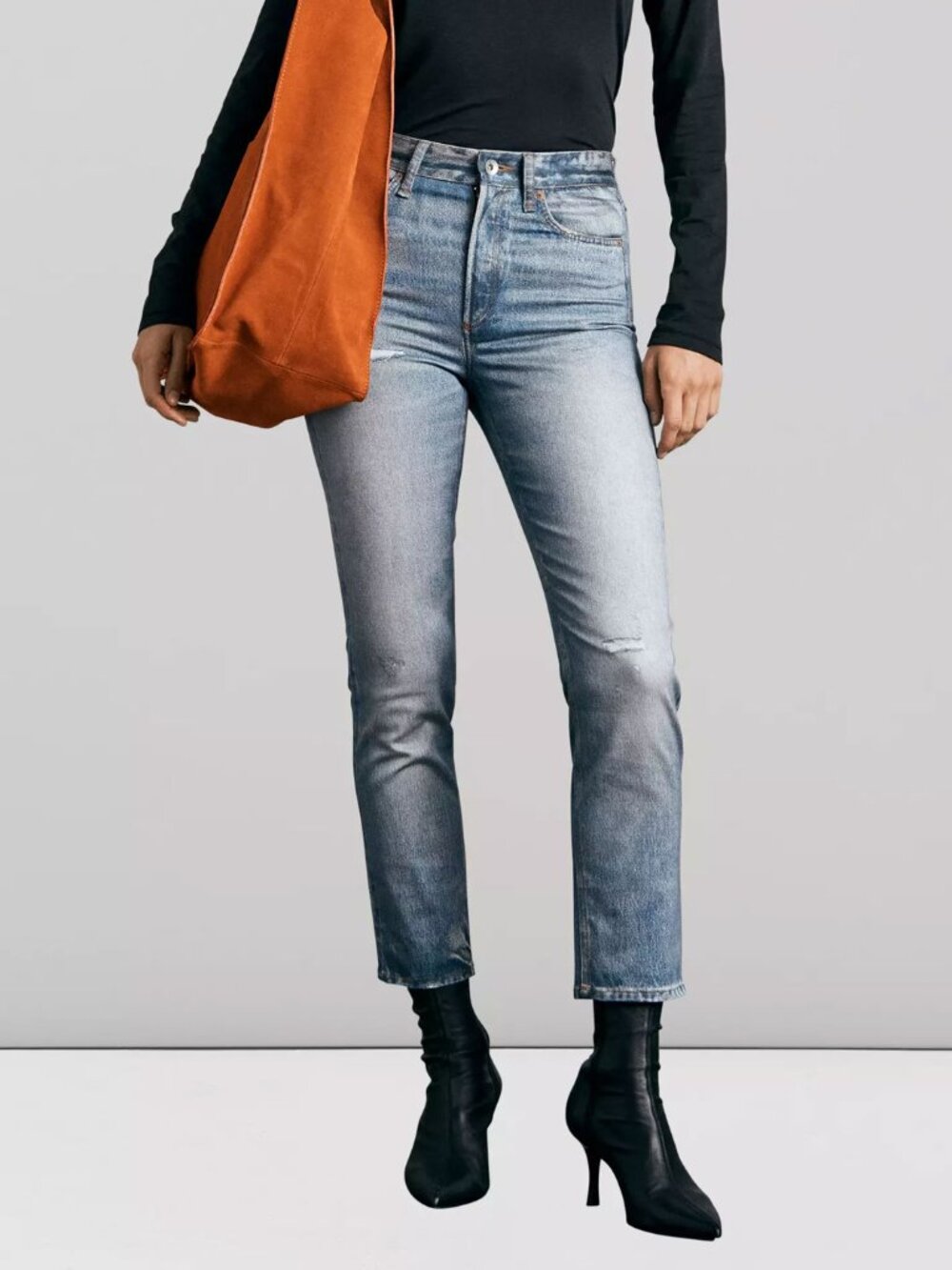 Rag & Bone Miramar Wren Slim Stretch Hybrid Jeans Pants 26